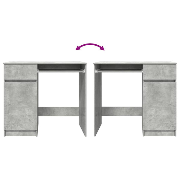 Schreibtisch Betongrau 86 cm