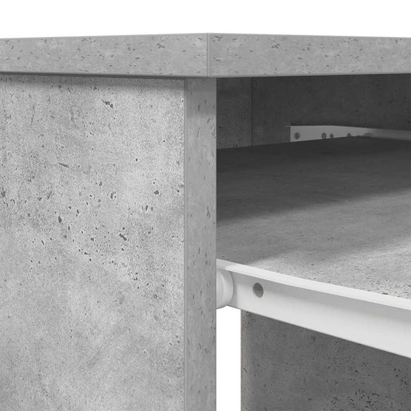 Schreibtisch Betongrau 86 cm