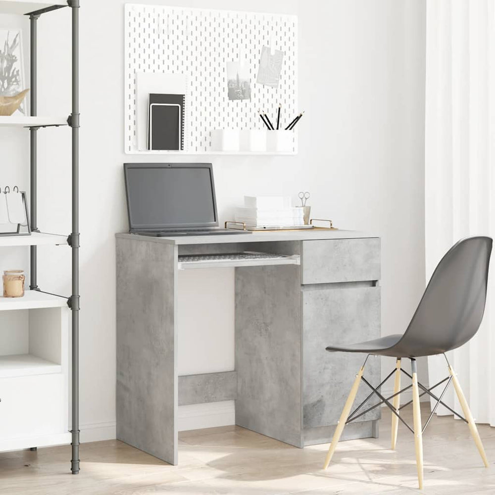 Schreibtisch Betongrau 86 cm