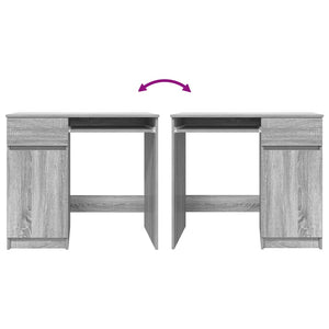 Schreibtisch Grau Sonoma 86 cm