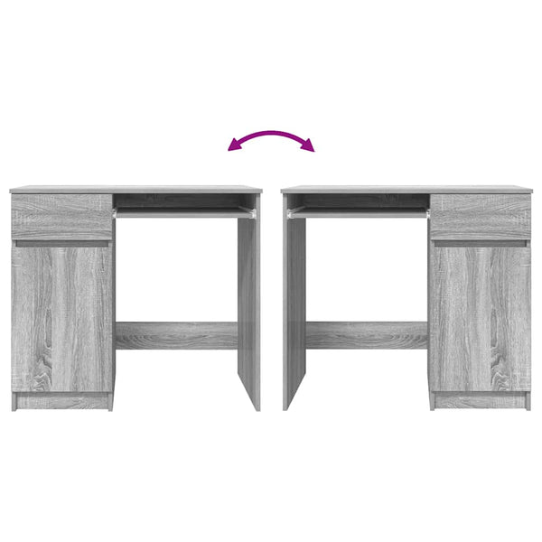 Schreibtisch Grau Sonoma 86 cm