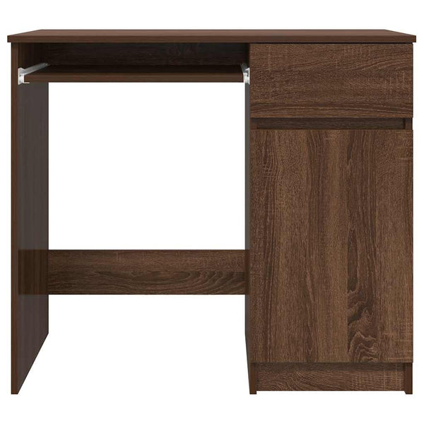 Schreibtisch Braun Eichen-Optik 86 cm