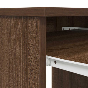 Schreibtisch Braun Eichen-Optik 86 cm