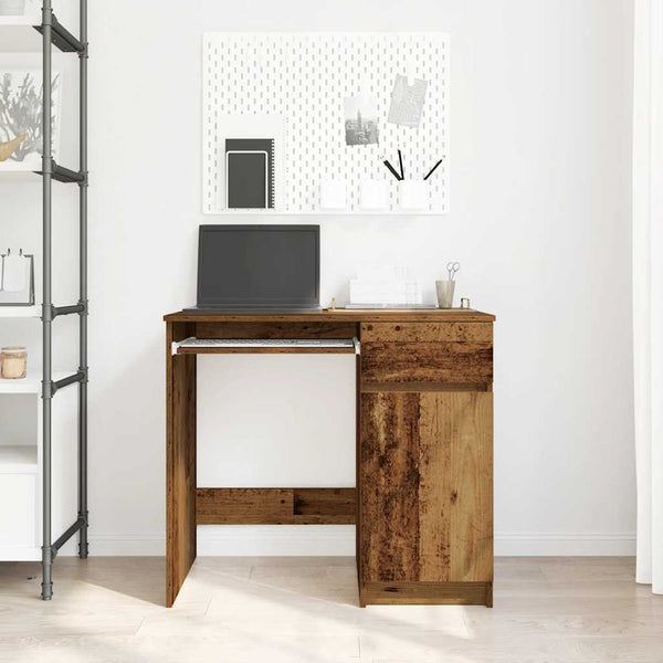 Schreibtisch Altholz-Optik 86 cm