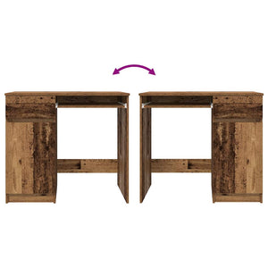 Schreibtisch Altholz-Optik 86 cm