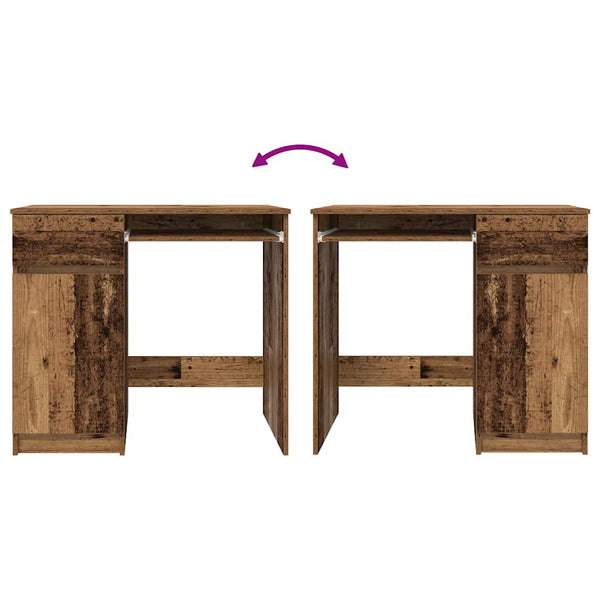 Schreibtisch Altholz-Optik 86 cm