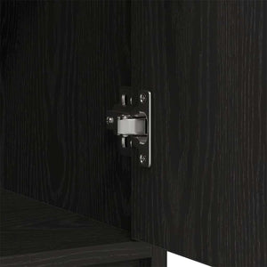 Schwarzes Sideboard Eichen-Optik mit Schubladen