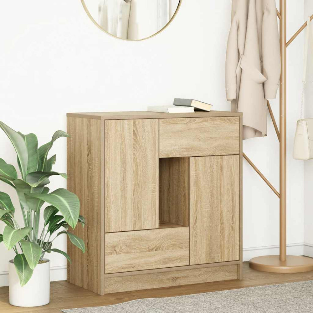 Sonoma Eiche Sideboard mit Schubladen