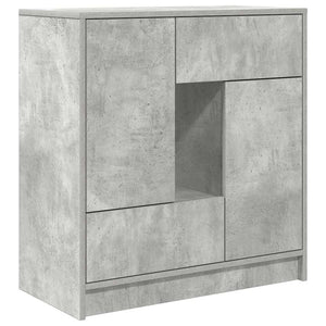 Betongraues Sideboard mit Schubladen