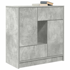 Betongraues Sideboard mit Schubladen