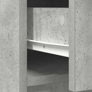 Betongraues Sideboard mit Schubladen
