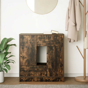 Sideboard Räuchereiche 70,5 cm mit Schubladen