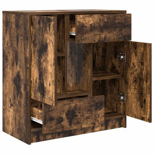 Sideboard Räuchereiche 70,5 cm mit Schubladen