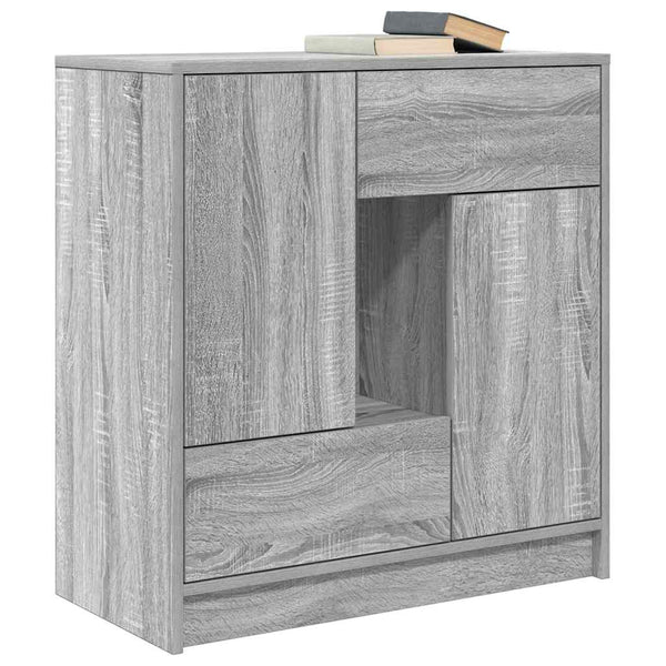 Graues Sideboard Sonoma mit Schubladen