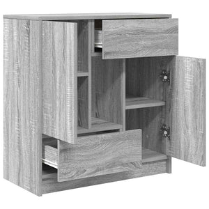 Graues Sideboard Sonoma mit Schubladen