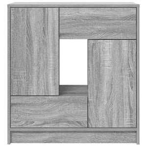 Graues Sideboard Sonoma mit Schubladen