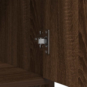 Sideboard Braun Eichen-Optik mit Schubladen