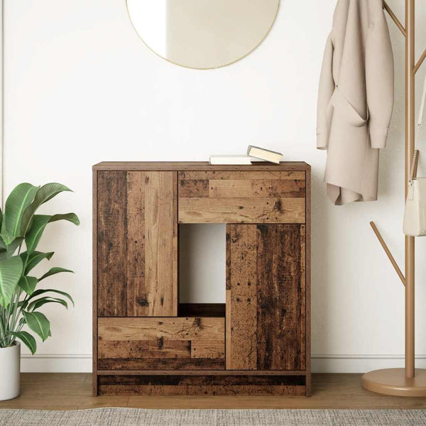 Sideboard mit Schubladen Altholz-Optik
