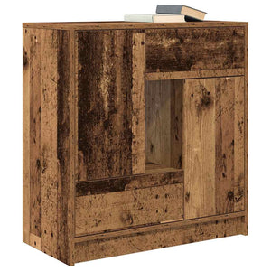 Sideboard mit Schubladen Altholz-Optik