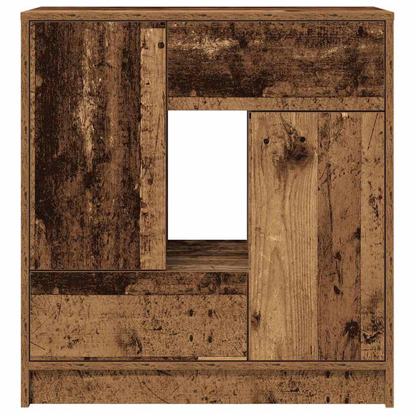 Sideboard mit Schubladen Altholz-Optik