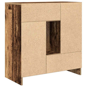 Sideboard mit Schubladen Altholz-Optik