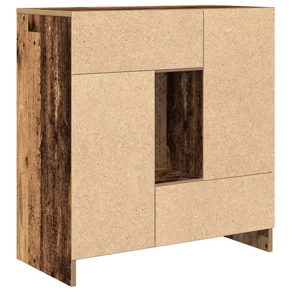 Sideboard mit Schubladen Altholz-Optik