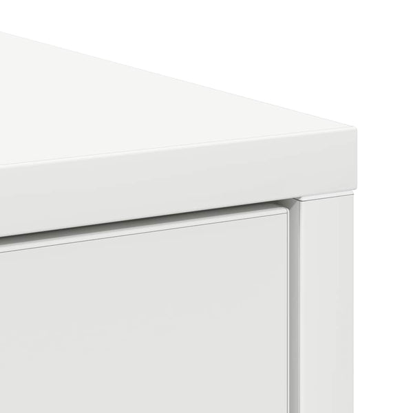 Weißes Sideboard mit Schubladen 73x31x90 cm