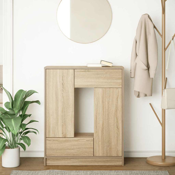Sonoma Eiche Sideboard 73x31x90 cm