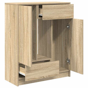 Sonoma Eiche Sideboard 73x31x90 cm