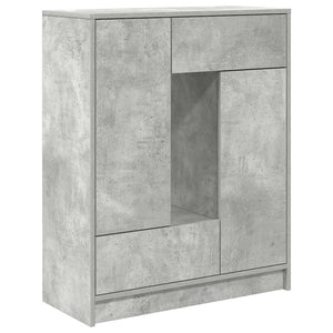 Betongraues Sideboard mit Schubladen