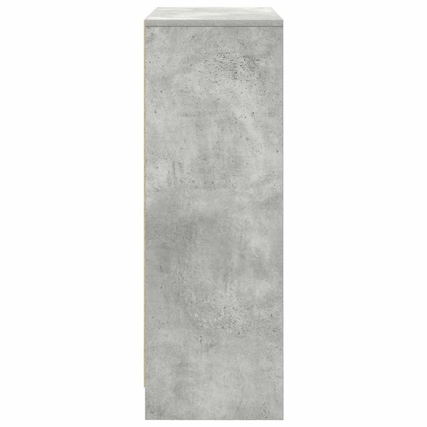 Betongraues Sideboard mit Schubladen