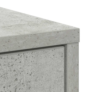 Betongraues Sideboard mit Schubladen