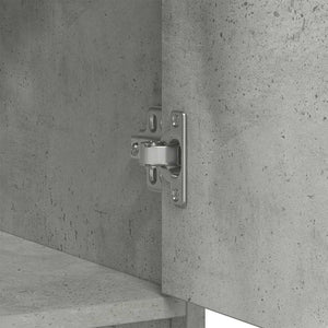 Betongraues Sideboard mit Schubladen