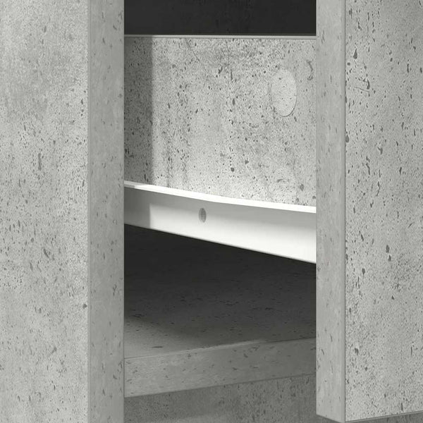 Betongraues Sideboard mit Schubladen