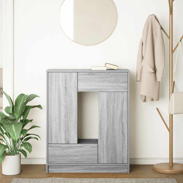 Sideboard Grau Sonoma 73x31x90 cm