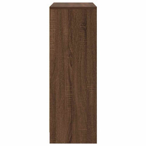 Sideboard Braun Eichen-Optik 73x31x90 cm