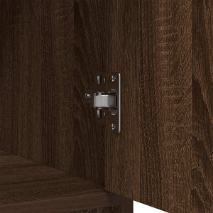 Sideboard Braun Eichen-Optik 73x31x90 cm