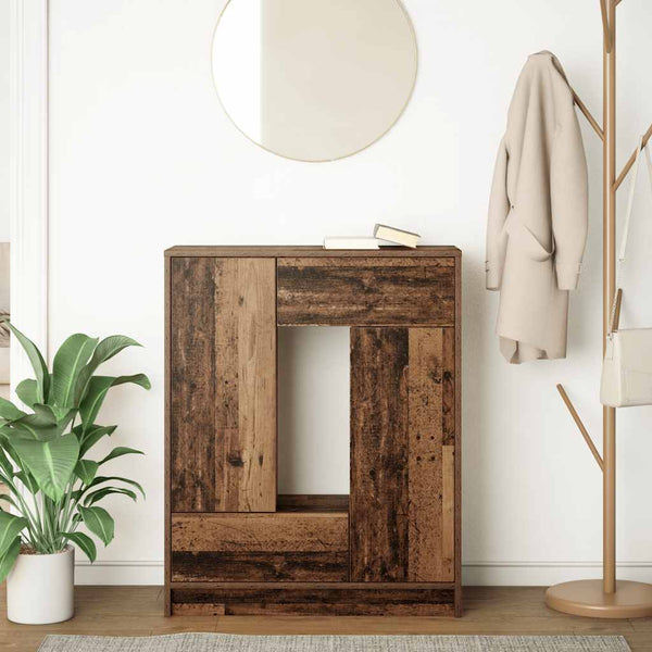 Sideboard Altholz-Optik mit Schubladen