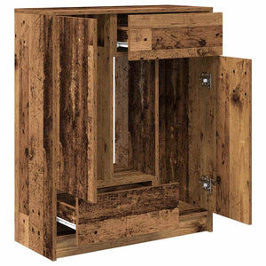Sideboard Altholz-Optik mit Schubladen
