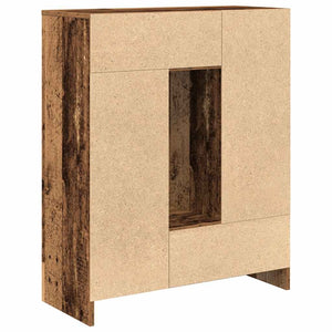 Sideboard Altholz-Optik mit Schubladen