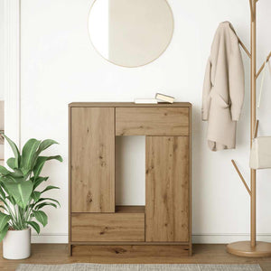 Sideboard Artisan-Eiche 73x31x90 cm