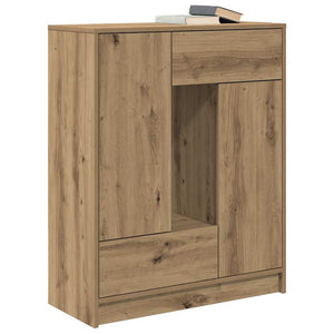 Sideboard Artisan-Eiche 73x31x90 cm