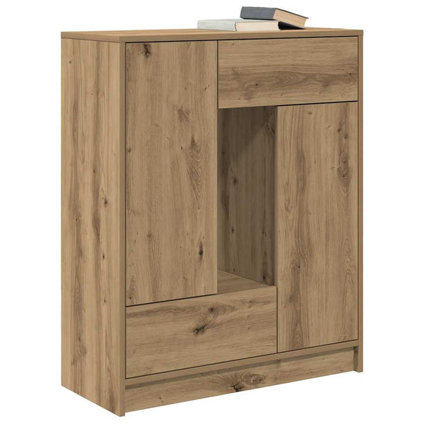 Sideboard Artisan-Eiche 73x31x90 cm