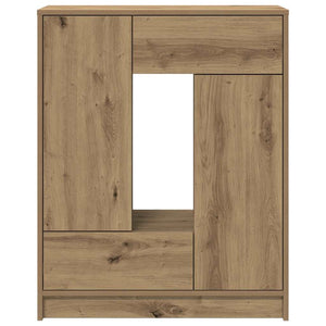 Sideboard Artisan-Eiche 73x31x90 cm