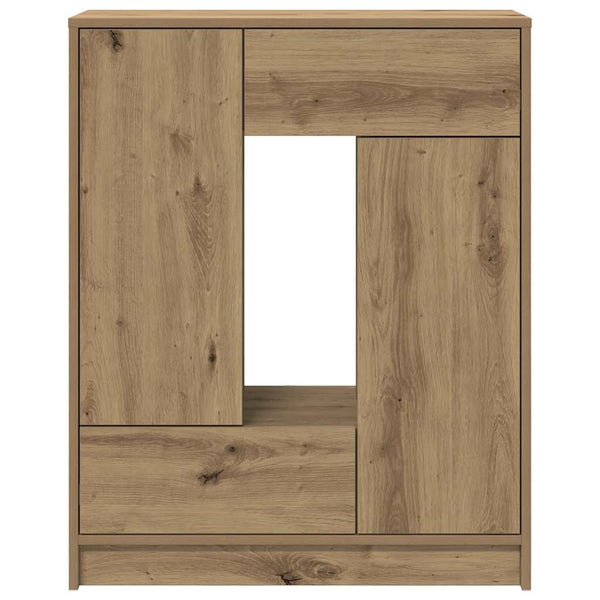 Sideboard Artisan-Eiche 73x31x90 cm