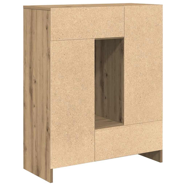 Sideboard Artisan-Eiche 73x31x90 cm