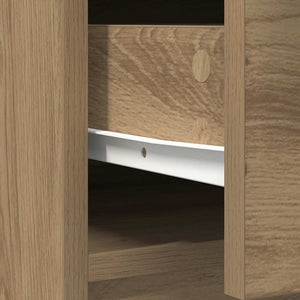 Sideboard Artisan-Eiche 73x31x90 cm