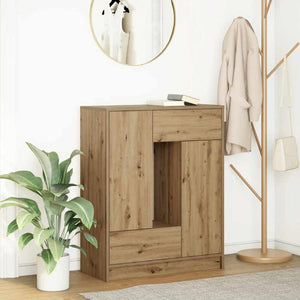 Sideboard Artisan-Eiche 73x31x90 cm