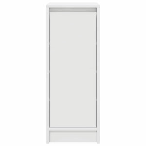 Weißer Schuhschrank Holz 29,5x34x76 cm