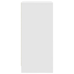 Weißer Schuhschrank Holz 29,5x34x76 cm
